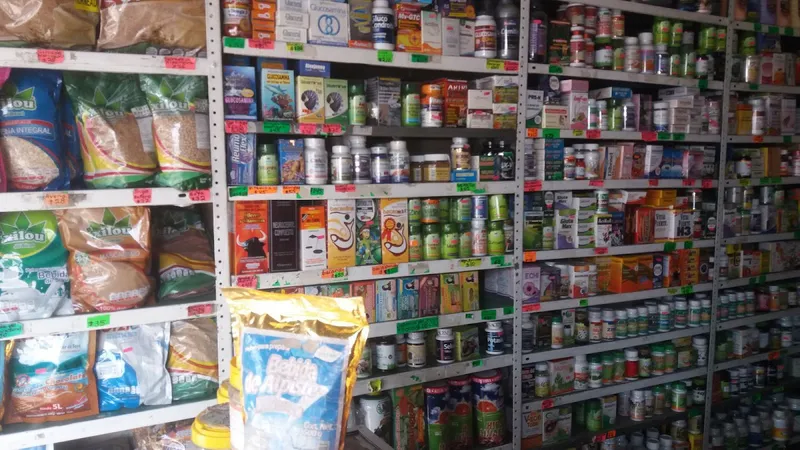 Interior de tienda naturista Tienda naturista La Pastora en Ciudad de México