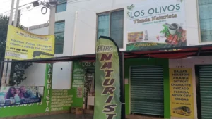 Interior de tienda naturista Tienda Naturista "Los Olivos" en Pachuca de Soto