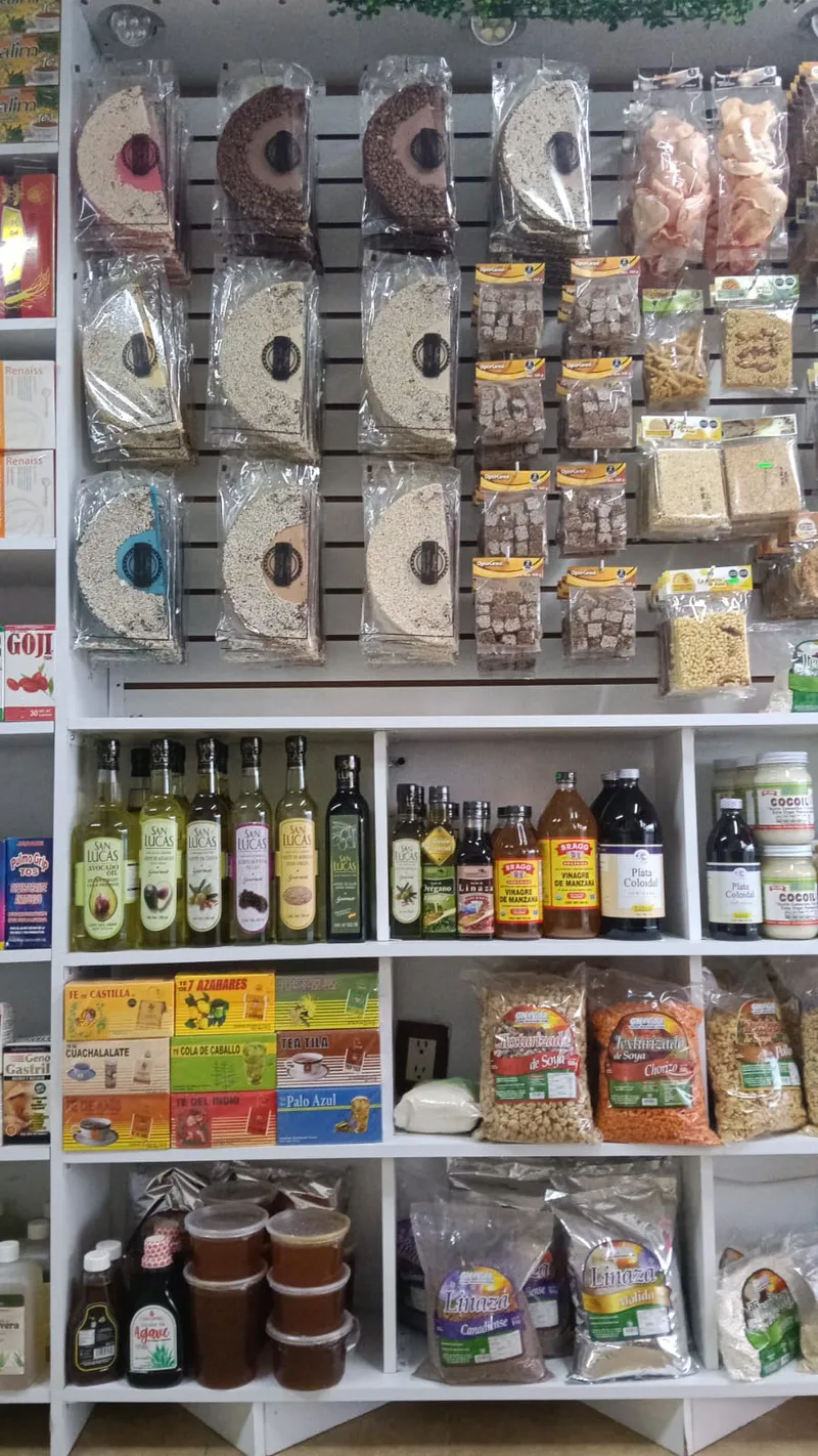 Interior de tienda naturista Tienda Naturista 