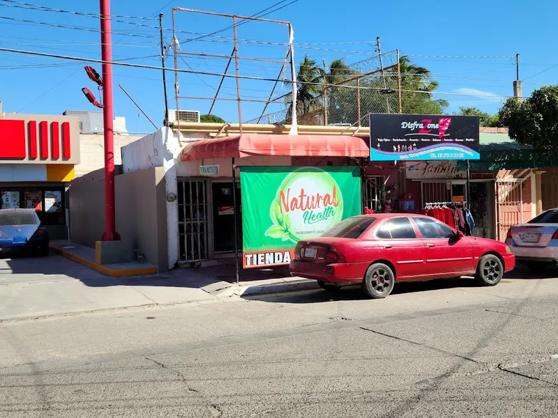 Interior de tienda naturista Tienda Naturista Natural Health Guasave en Guasave