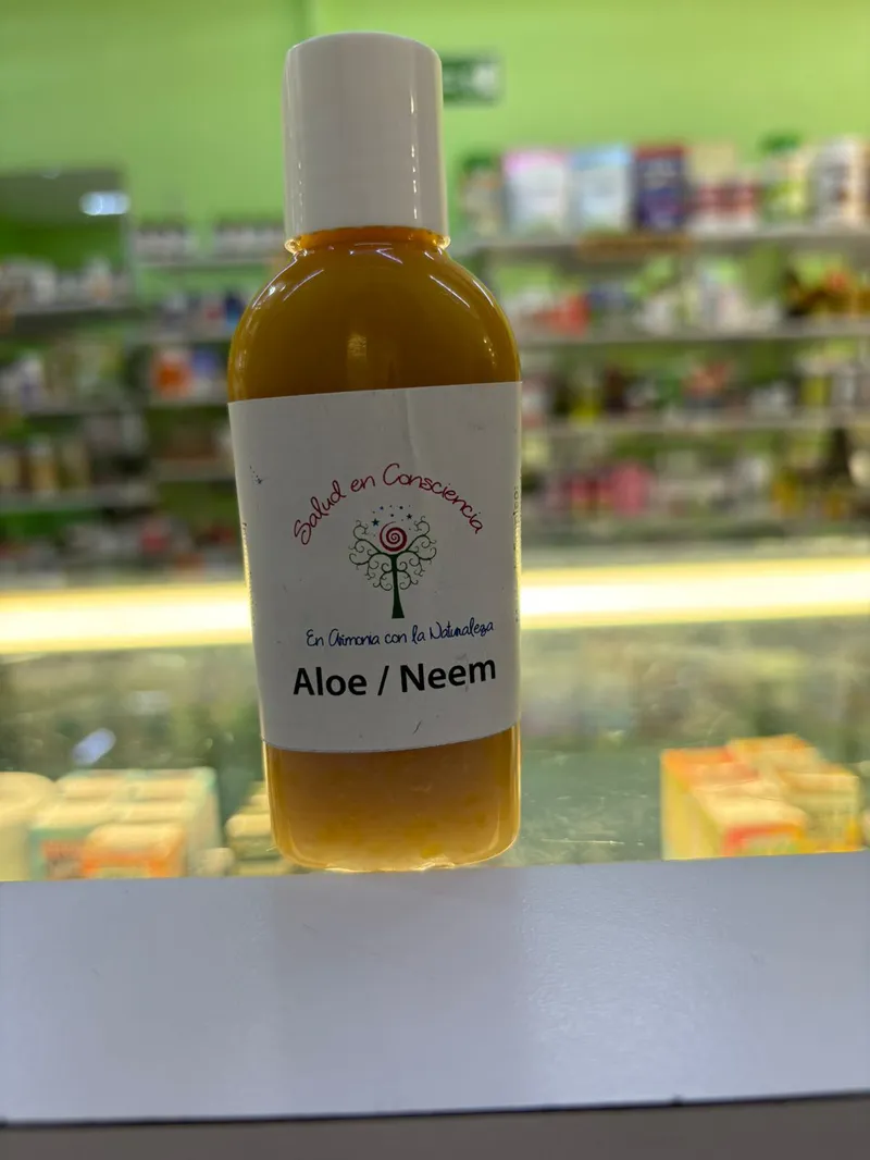 Interior de tienda naturista Tienda Naturista Naturalita en Cancún