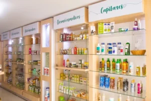 Interior de tienda naturista Tienda Naturista Neem en Eduardo Santos