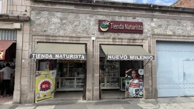 Interior de tienda naturista Tienda Naturista Nuevo Milenio suc centro en Morelia