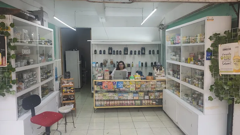 Interior de tienda naturista Tienda Naturista Oasis Verde en Ciudad de México