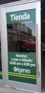 Interior de tienda naturista Tienda Naturista Origenes Cumbres en Chihuahua