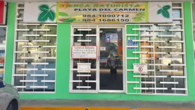 Interior de tienda naturista Tienda Naturista Playa del Carmen en Playa del Carmen