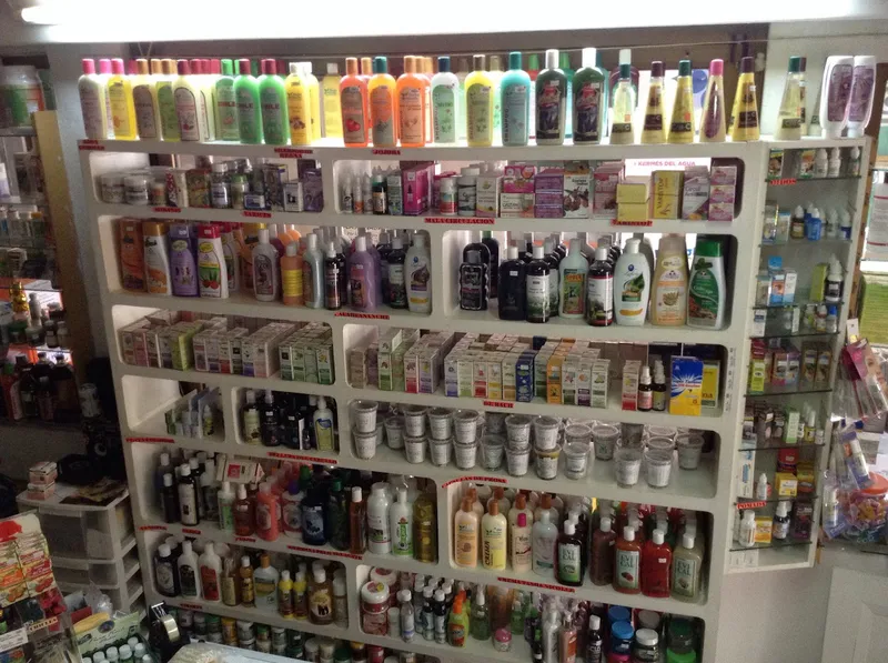 Interior de tienda naturista Tienda Naturista Salud y Vida en Guanajuato