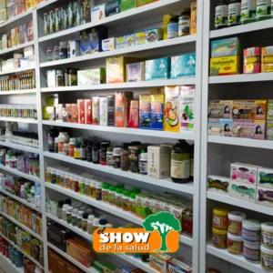 Interior de tienda naturista Tienda Naturista Show de la Salud en La Paz