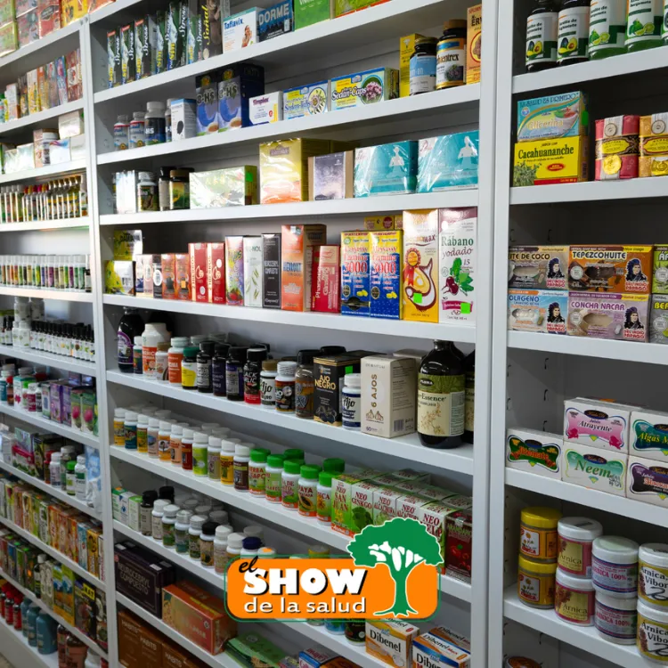 Interior de tienda naturista Tienda Naturista Show de la Salud en La Paz