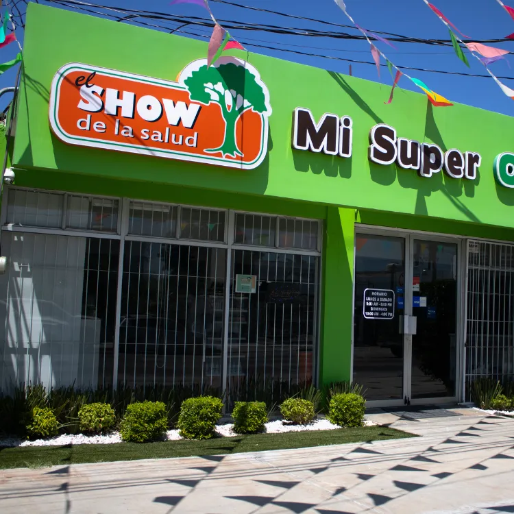 Interior de tienda naturista Tienda Naturista Show de la Salud en La Paz