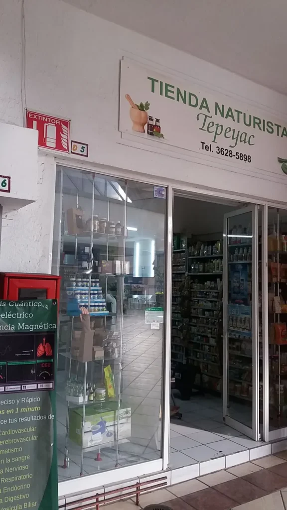 Interior de tienda naturista Tienda Naturista Tepeyac en Zapopan