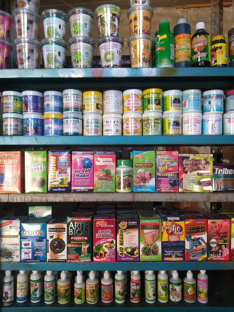 Interior de tienda naturista Tienda Naturista Y Herbolaria San Agustin Zapotlan en Zempoala