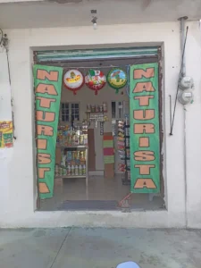 Interior de tienda naturista Tienda Naturista Zazil en Hidalgo