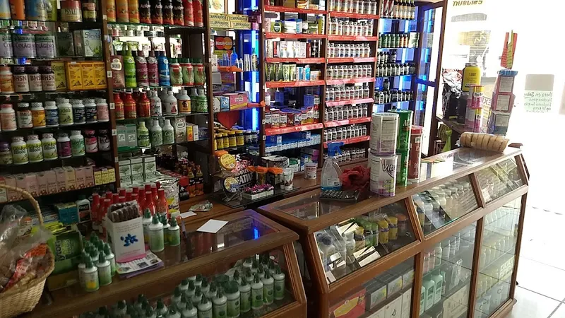 Interior de tienda naturista Vital Super Tienda Natural en Sincelejo